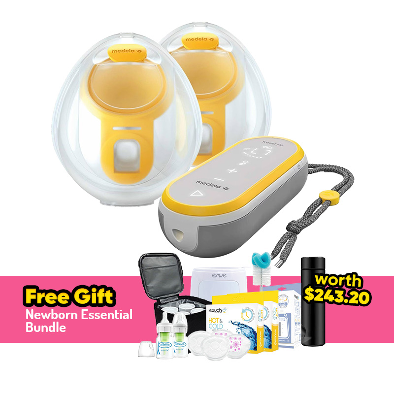 Medela Freestyle Hands-free Double Electric Breastpump + FREE GIFT